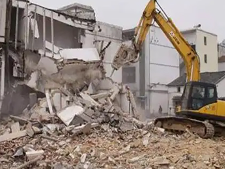谷城旧房改造拆除